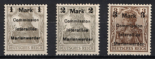 1920 Joining of Marienwerder, Germany