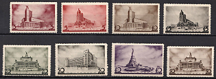 1937 Architecture of New Moscow, Soviet Union, USSR, Russia, Complete Set