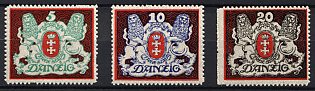 1921 Danzig Gdansk, Germany, Complete Set