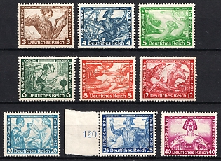 1933 Third Reich, Germany, Complete Set