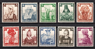 1935 Third Reich, Germany, Complete Set