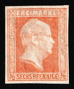 1850 1/2sgr Prussia, German States, Germany