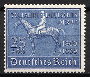 1939 25pf Third Reich, Germany, Complete Set