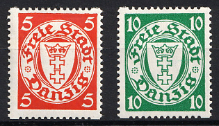 1932 Danzig Gdansk, Germany, Complete Set