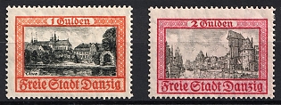 1925 Danzig Gdansk, Germany, Complete Set