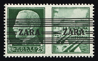1943 25c Zadar, German Occupation, Germany, Signed