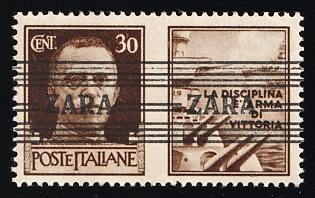 1943 30c Zadar, German Occupation, Germany, Signed