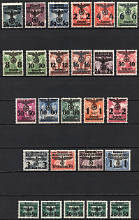 1940 General Government, Germany, Poland, Complete Set