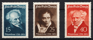 1938 Danzig Gdansk, Germany, Complete Set