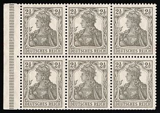 1916 German Empire, Germany, Se-tenant, Zusammendrucke