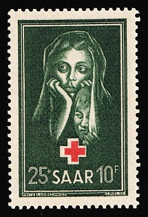 1951 Saar, Germany, Complete Set