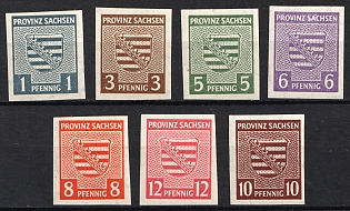 1945 Saxony, Soviet Russian Zone of Occupation, Complete Set