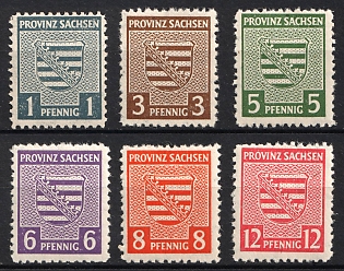 1945 Wittenberg-Lutherstadt, Province of Saxony, Soviet Russian Zone of Occupation, Complete Set