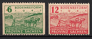 1945 Province of Saxony, Soviet Russian Zone of Occupation, Complete Set