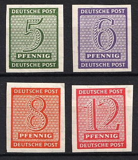 1945 West Saxony, Soviet Russian Zone of Occupation, Complete Set