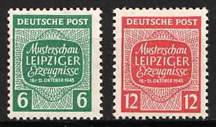 1945 West Saxony, Soviet Russian Zone of Occupation, Complete Set