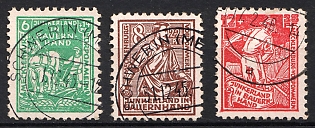 1945 Mecklenburg-Vorpommern, Soviet Russian Zone of Occupation, Germany, Complete Set