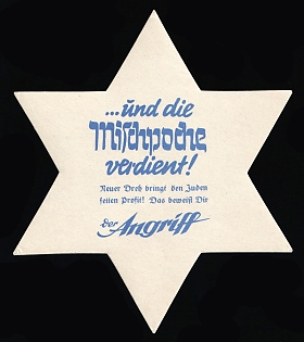 Israel (Judaica), Holocaust, Anti-Semitic Star of David, Cinderella