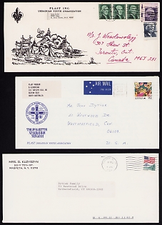 Ukraine, Plast Ukrainian Scouts, Small Collection of Covers