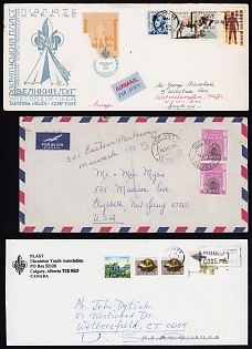 Ukraine, Plast Ukrainian Scouts, Small Collection of Covers