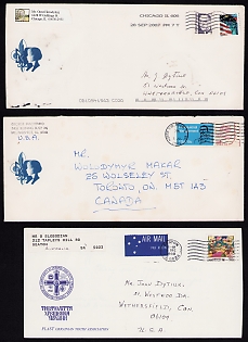 Ukraine, Plast Ukrainian Scouts, Small Collection of Covers