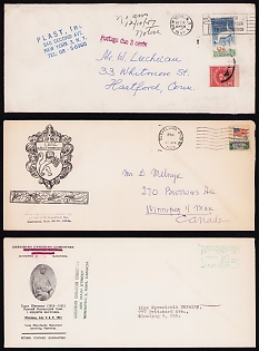Ukraine, Plast Ukrainian Scouts, Small Collection of Covers