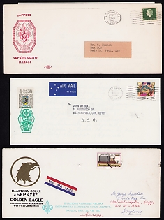 Ukraine, Plast Ukrainian Scouts, Small Collection of Covers