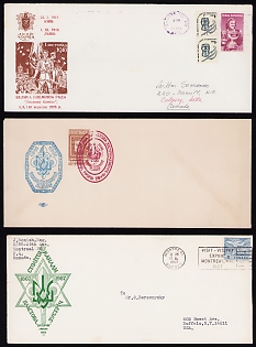 Ukraine, Plast Ukrainian Scouts, Small Collection of Covers