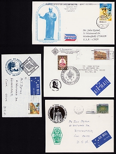 Ukraine, Plast Ukrainian Scouts, Small Collection of Covers