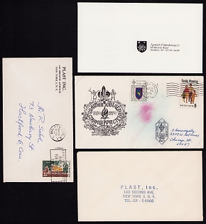 Ukraine, Plast Ukrainian Scouts, Small Collection of Covers