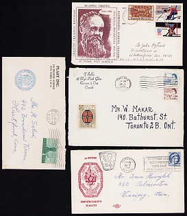 Ukraine, Plast Ukrainian Scouts, Small Collection of Covers