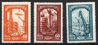 1956 Builder's Day, Soviet Union, USSR, Russia, Complete Set