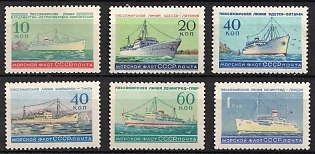 1959 The Soviet Fleet, Soviet Union, USSR, Russia, Complete Set