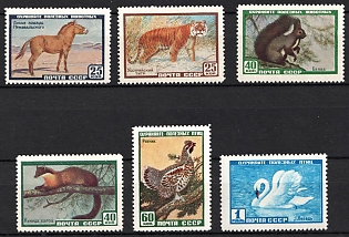 1959 Animals of the USSR, Soviet Union, USSR, Russia, Complete Set