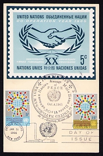 1965-66 'World Refugee Year', Ukrainian Diaspora Issue Postcard