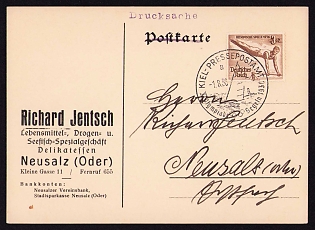 1936 'Olympic Games 1936', Summer Olympics (XI Olympiad), Germany, Third Reich Nazi Propaganda Postcard