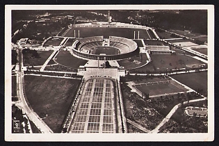 1936 '1936 Olympic Games', Summer Olympics (XI Olympiad), Germany, Third Reich Nazi Propaganda Postcard