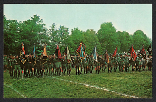 Greetings from Ukrainian Scouts!, Ukraine, Underground Post, Picture Postcard