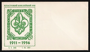 1957 'Plast Anniversary Year', Plast Ukrainian Scouts Cover
