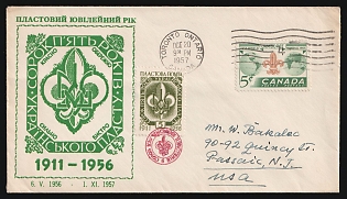 1957 'Plast Post', Plast Ukrainian Scouts Cover