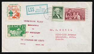 1958 'Plast Post', Plast Ukrainian Scouts Cover