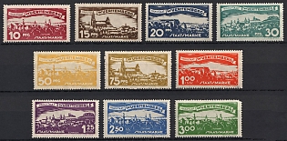 1920 Wurttemberg, German States, Germany, Official Stamps, Complete Set