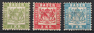1868 Baden, German States, Germany