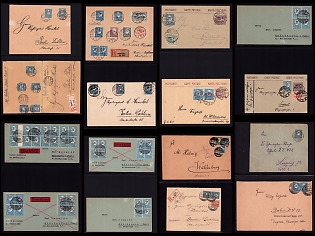 1920-21 Joining of Upper Silesia, Germany, Collection of Covers