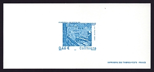 2002 46c France 'Collioure' Trial Color Proof Miniature Sheetlet, Epreuve de Luxe, Deluxe Presentation Miniature Sheet