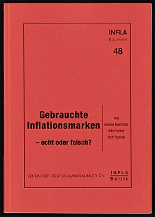 NFLA Library No. 48: 'Used Inflation Stamps – Genuine or Fake?', By Günter Bechtold