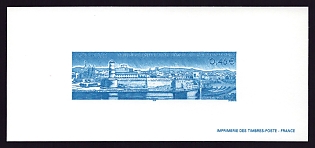 2002 46c France 'French Federation of Philatelic Associations 75th Congress. Marseilles' Trial Color Proof Miniature Sheetlet, Epreuve de Luxe, Deluxe Presentation Miniature Sheet