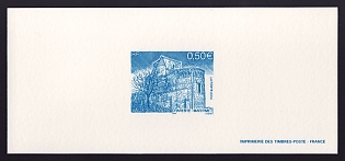2004 50c France 'Vaux-sur-Mer' Trial Color Proof Miniature Sheetlet, Epreuve de Luxe, Deluxe Presentation Miniature Sheet