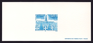 2006 53c France 'Douaumont Ossuary' Trial Color Proof Miniature Sheetlet, Epreuve de Luxe, Deluxe Presentation Miniature Sheet