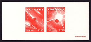 2009 70c France 'Europa' Compound Trial Color Proof Miniature Sheetlet, Deluxe Presentation Miniature Sheet